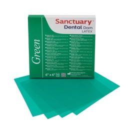 Листы латексные Sanctuary (152 х 152) 36 шт, тонкие, зеленые, мята
