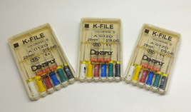 K-files Maillefer L25 ассорти, iso 15 -40 дрильборы ручные (6шт)