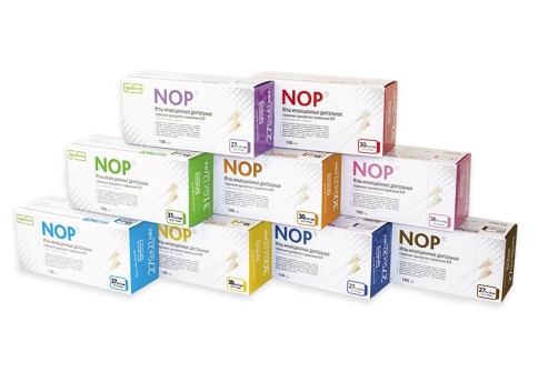 Иглы дентальные NOP 30G x 21 мм фото 1